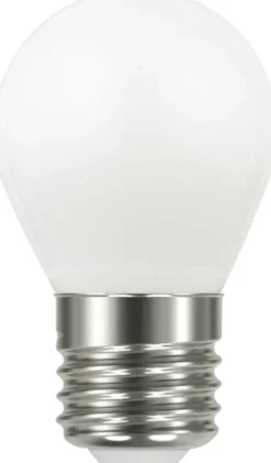 LED E27 krone dimbar 4W hvit