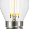 LED E27 krone dimbar 4W klar