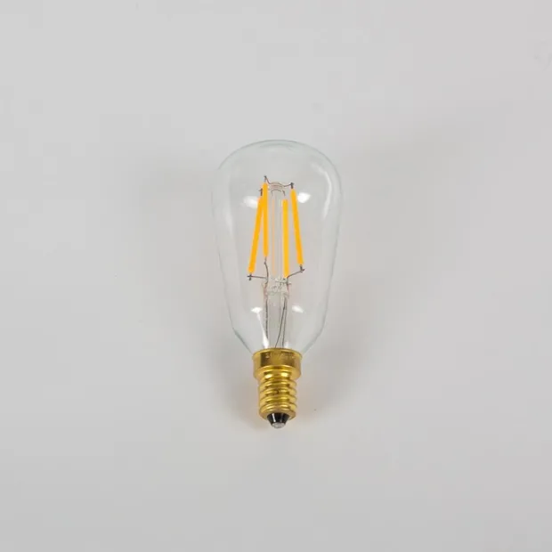 LED E14 lanterne dimbar 4W klar