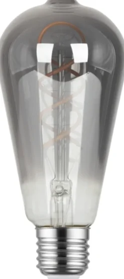 LED E27 lanterne dimbar 4W 130lm smoke