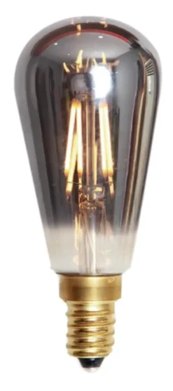 LED E14 lanterne dimbar 4W smoke