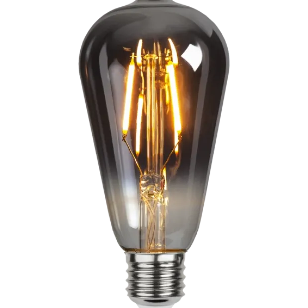 LED E27 lanterne 1,8W smoke