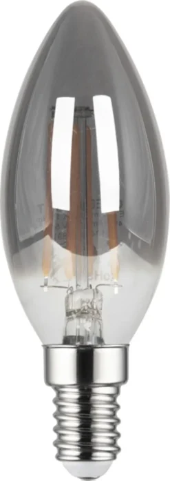 LED E14 mignon dimbar 5W smoke