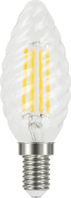 LED E14 mignon twist dimbar 3,7W klar