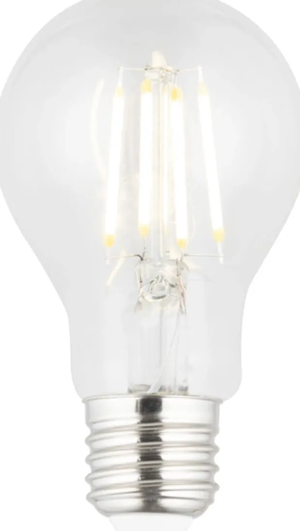 LED E27 normal natt/dag sensor 7W klar