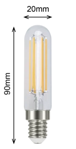 LED E14 rør 5W dimbar