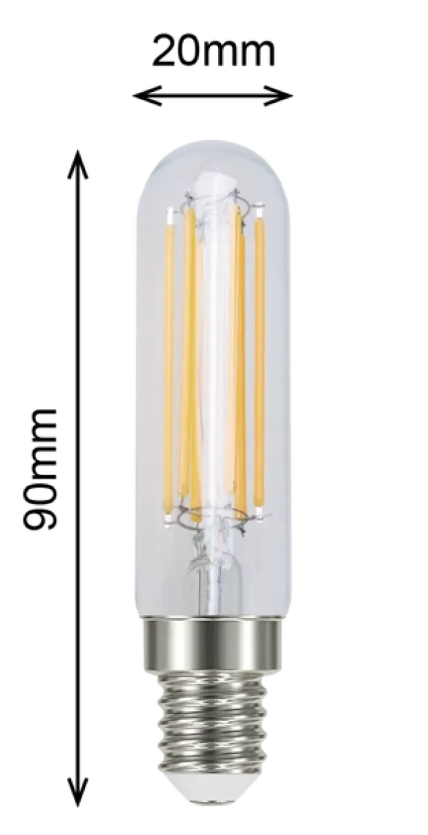 LED E14 rør 5W dimbar