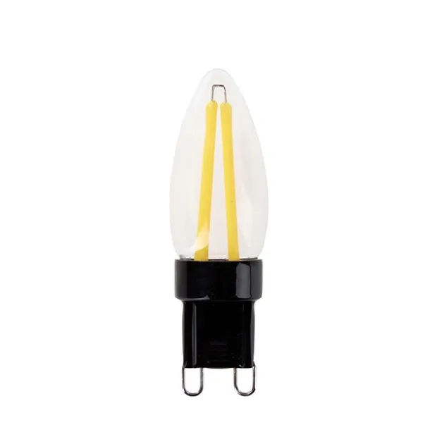LED G9 dimbar 3W sort