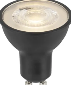 LED GU10 dimbar 8W sort