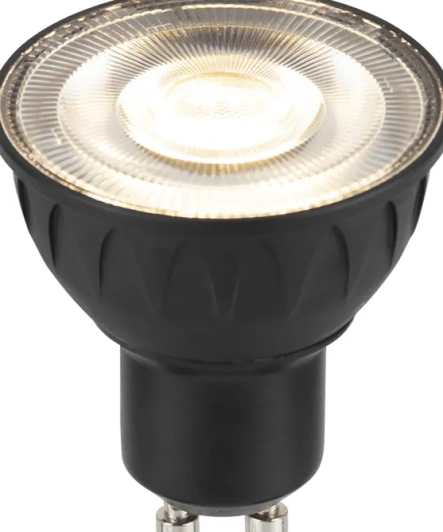 LED GU10 DimToWarm 5,6W sort