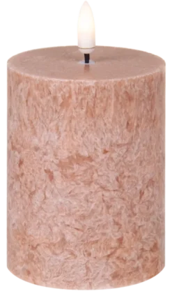 LED Olive kubbelys 10cm brun