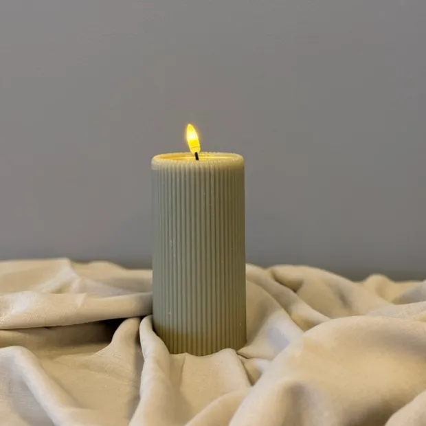 LED Soy kubbelys 15cm grønn