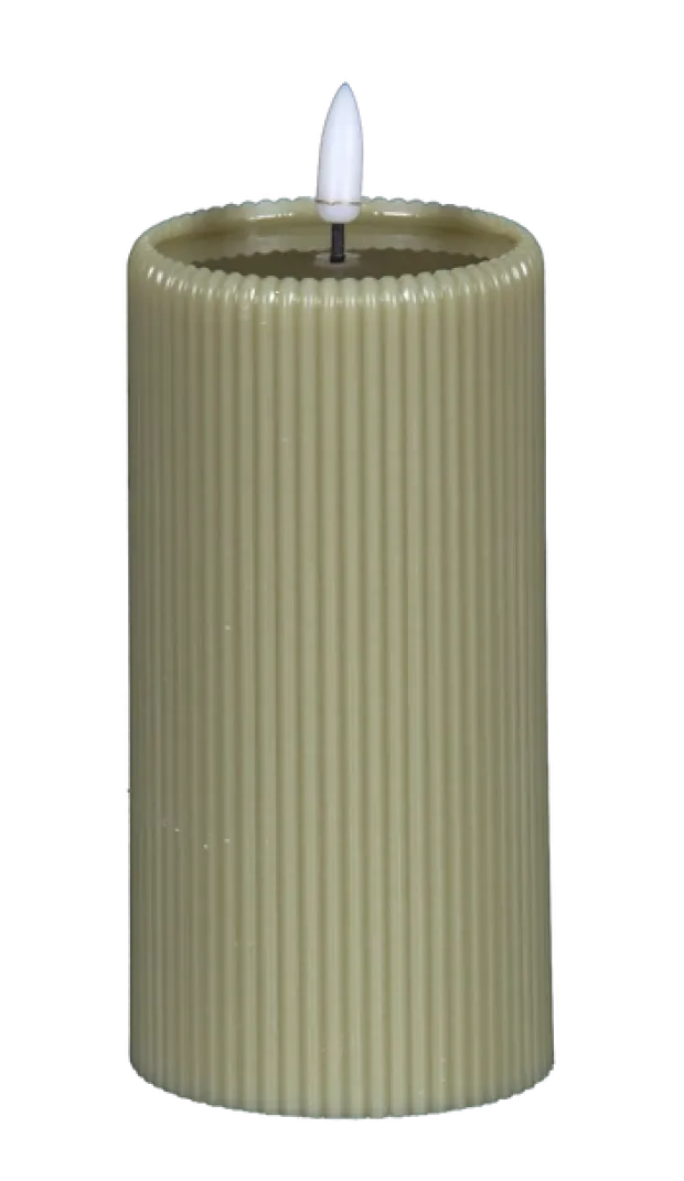 LED Soy kubbelys 15cm grønn