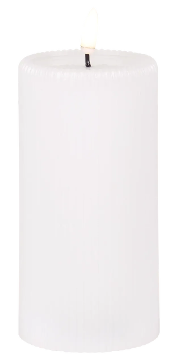LED Soy kubbelys 15cm hvit