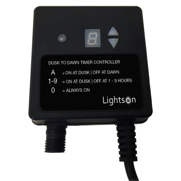 Light sensor og timer Plug & Play