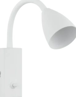 Lina Flex leselampe vegg 32cm hvit
