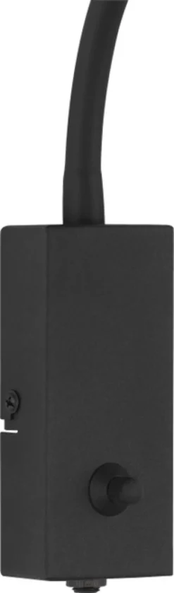 Lina Flex leselampe vegg 32cm sort