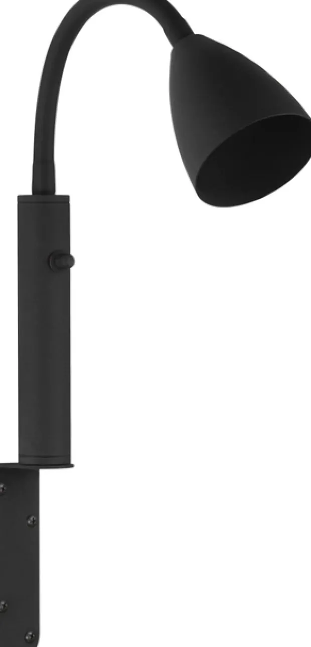 Lina leselampe til sengegavl 40,8cm sort