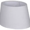 Lina skjerm oval 29cm hvit