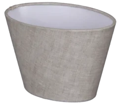 Lina skjerm oval 20cm natur