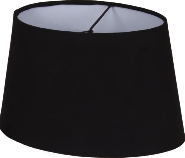 Lina skjerm oval 29cm sort