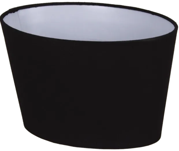 Lina skjerm oval 29cm sort