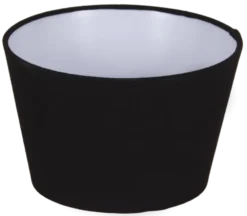 Lina skjerm rund 20cm sort