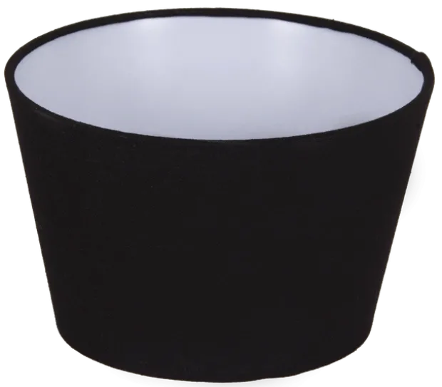 Lina skjerm rund 20cm sort