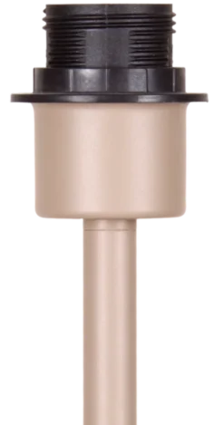 Linea gulvlampe uten skjerm 140cm sand