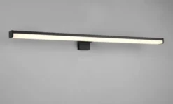 Lino LED vegg baderomslampe IP44 60cm sort