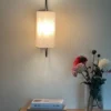 Loop vegglampe 48cm brun