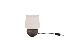 Lou bordlampe 25cm brun