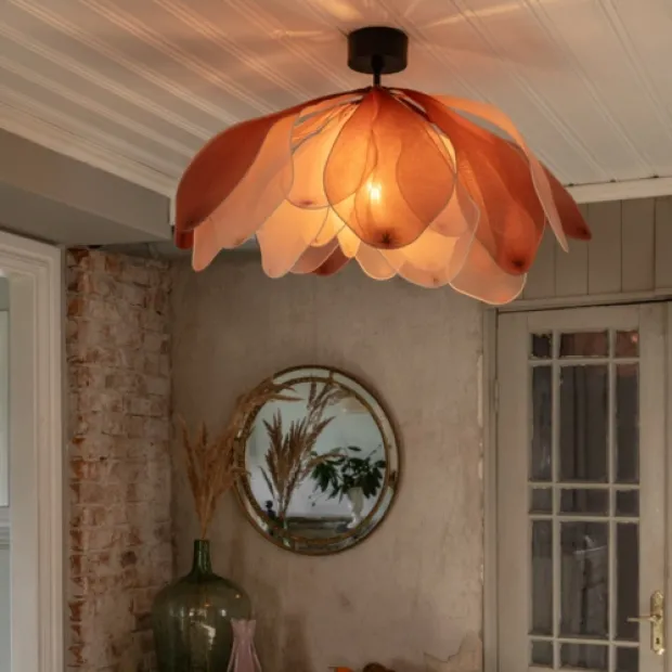 Lou Lou plafond taklampe 80cm rosa