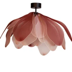Lou Lou plafond taklampe 80cm rosa