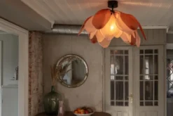 Lou Lou plafond taklampe 80cm rosa