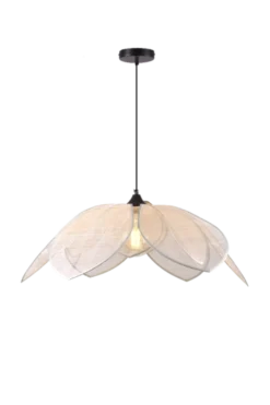 Luftig Lotus taklampe 80cm natur