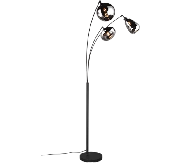 Lumina gulvlampe 3lys 200cm smoke