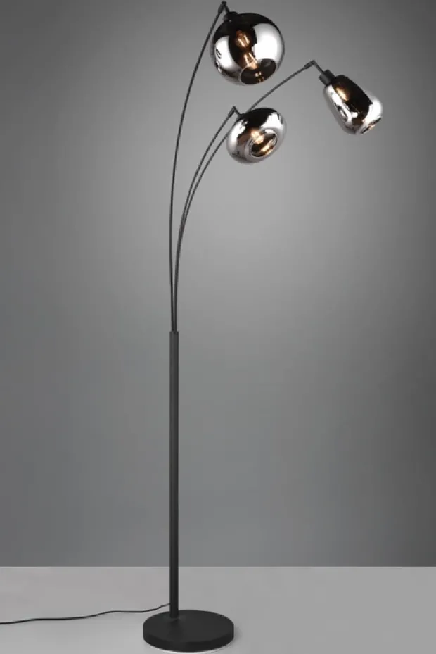 Lumina gulvlampe 3lys 200cm smoke