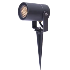 Luna LED utelampe spot IP65 grå