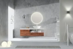 Luna speil med LED lys baderom IP44 60cm