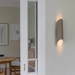 Luther vegglampe IP21 beige