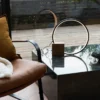 Lyon bordlampe 35cm sort