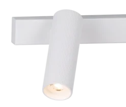 Lyra skinne 5lys 115cm hvit