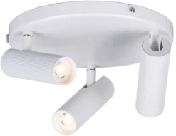 Lyra takspot 3lys 23cm hvit