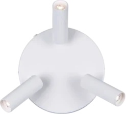 Lyra takspot 3lys 23cm hvit