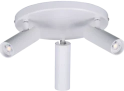 Lyra takspot 3lys 23cm hvit