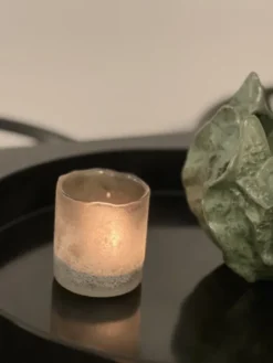 Lysglass sodafinish 8cm grønn