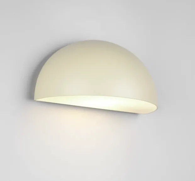 Maas utelampe vegg IP44 27cm beige
