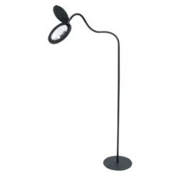 Magni gulvlampe lupelampe 130cm sort