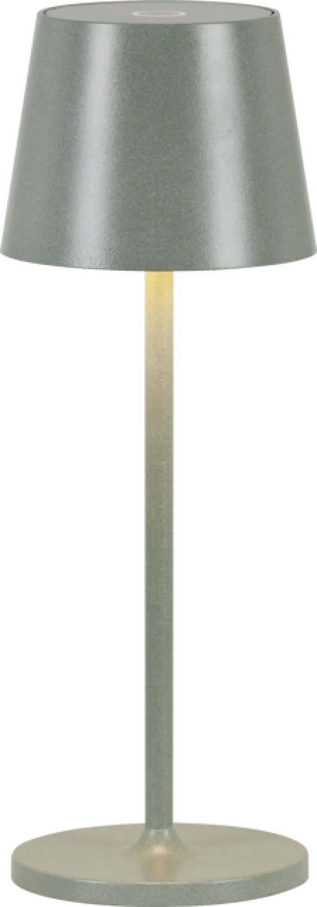 Mai LED oppladbar utelampe bord IP65 29cm grønn